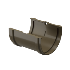 Соединитель желоба Docke Premium  D-120 85 Каштан