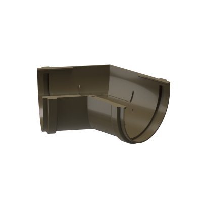 Угловой элемент 135гр Docke Premium D-120 85 Каштан
