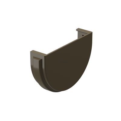 Заглушка желоба Docke Premium D-120/85 Каштан