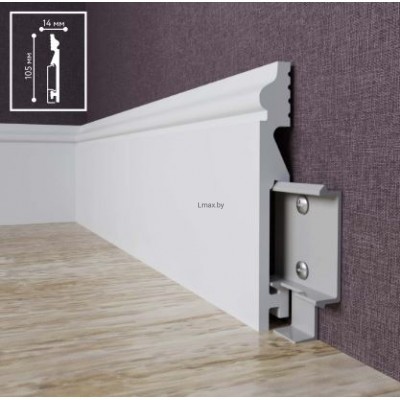 Плинтус Solid UHD 06/105C Белый