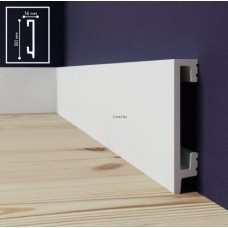 Напольный плинтус Solid UHD 46/80 Напольный плинтус Solid UHD 46/80