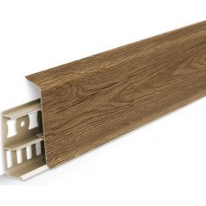 Напольный плинтус Идеал Деконика 70 мм Дуб Рустик 211 Напольный плинтус Идеал Деконика 70 мм Дуб Рустик 211