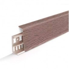 Напольный плинтус Идеал Деконика 70 мм Дуб снежный 215 Напольный плинтус Идеал Деконика 70 мм Дуб снежный 215