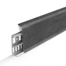 Напольный плинтус Идеал Деконика 70 мм Лофт серый 548 Напольный плинтус Идеал Деконика 70 мм Лофт серый 548