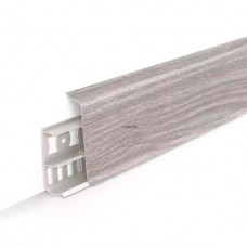 Напольный плинтус Идеал Деконика 70 мм Орех антик 294 Напольный плинтус Идеал Деконика 70 мм Орех антик 294