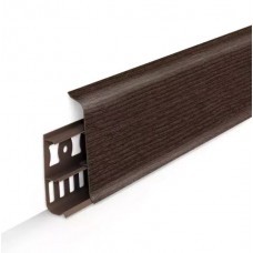 Напольный плинтус Идеал Деконика 70 мм Венге 301 Напольный плинтус Идеал Деконика 70 мм Венге 301