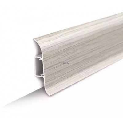 Напольный плинтус Идеал Классик Ясень Белый 252