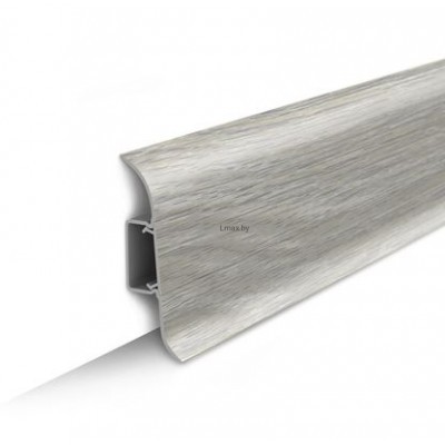 Напольный плинтус Идеал Классик Ясень серый 253