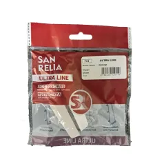 Заглушки плинтуса Sanrelia Ultra line (В ЦВЕТ) 77 мм (2 штуки)