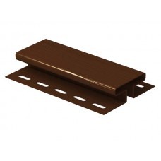 Н-планка Соединительная Ю-пласт Коричневая