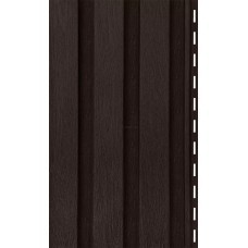 Сайдинг Ю-пласт Тимберблок Рейка Фасадная Орех Темный Сайдинг Ю-пласт Тимберблок Рейка Фасадная Орех Темный