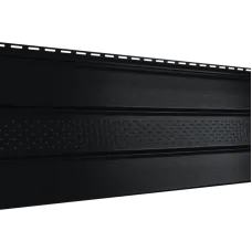 Софит Ю-пласт PRO Черный с центральной вентиляцией RAL9005