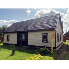 Сайдинг Ю-пласт Timberblock Ясень Золотистый